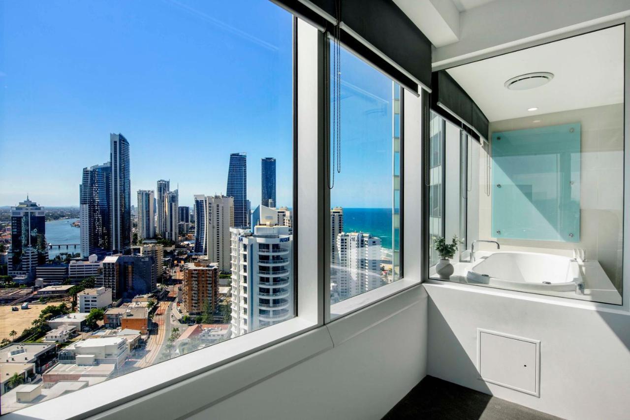 Q Tower At Surfers Paradise - Self Contained Apartments Gold Coast Exterior foto