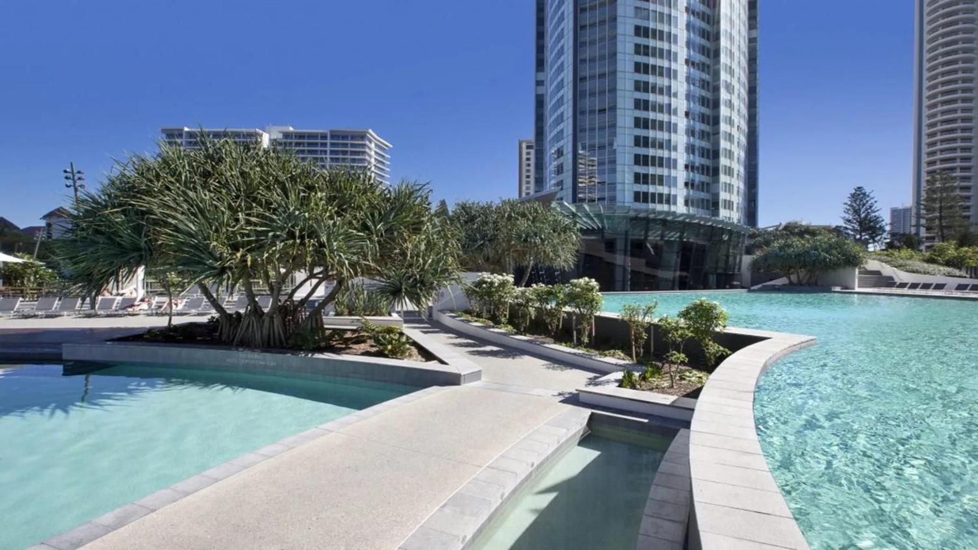 Q Tower At Surfers Paradise - Self Contained Apartments Gold Coast Exterior foto